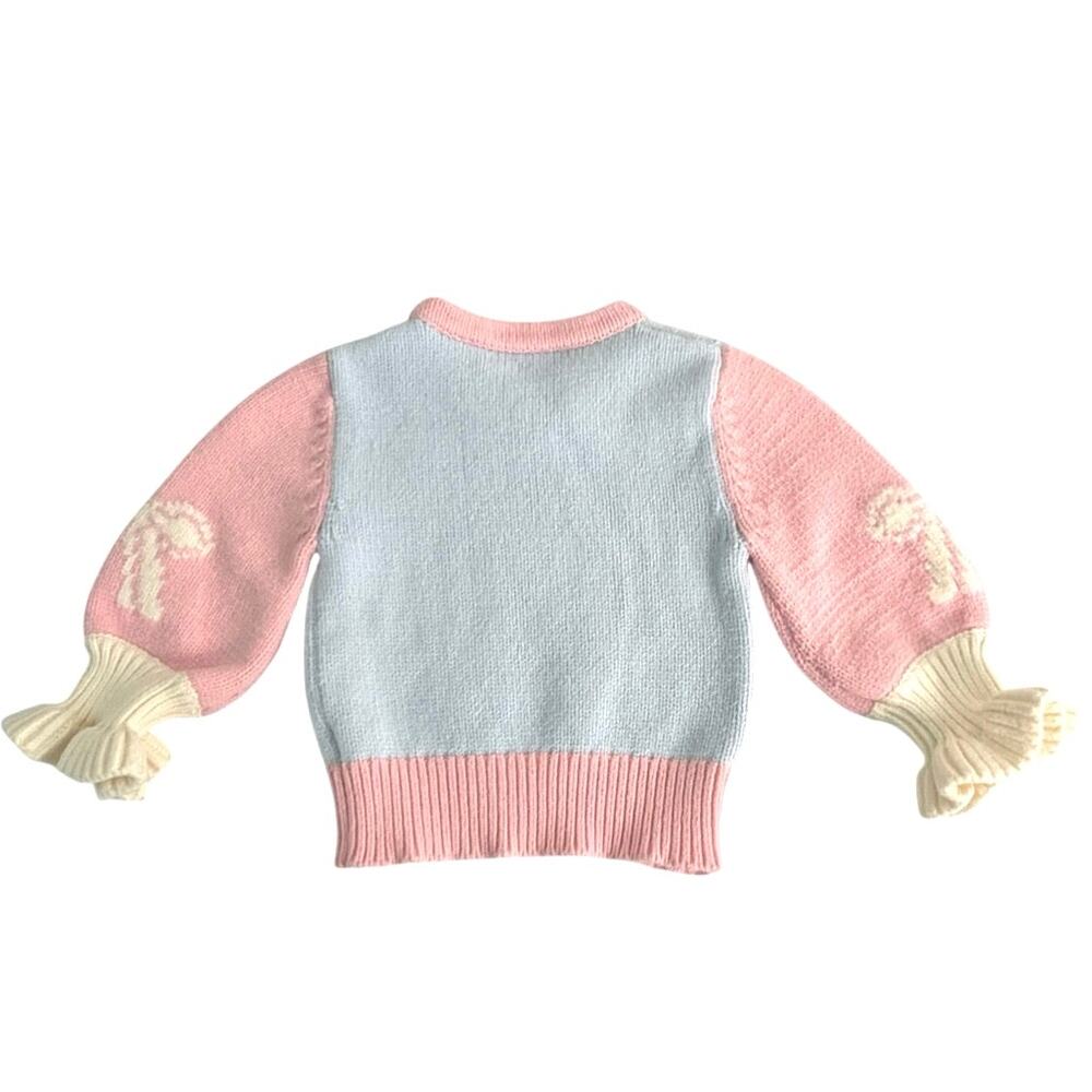 LOVESHACKFANCY Jemma sweater girl size 5-6 years - Picture 4 of 6